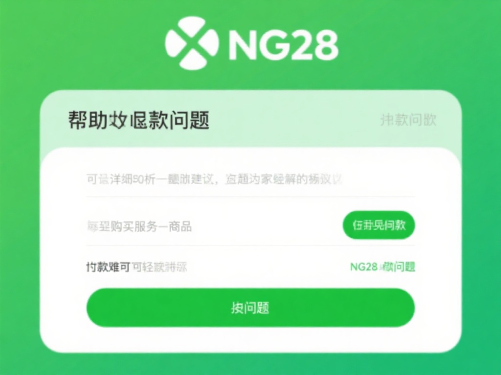 为了帮助大家解决NG28退款问题，我们将通过详细的